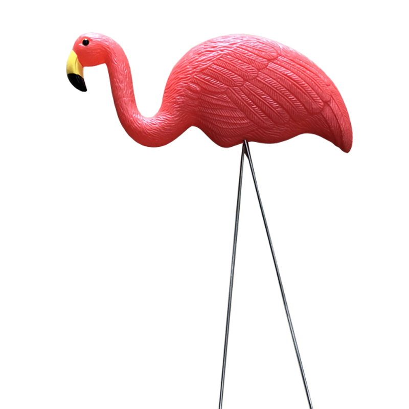 Plastová simulace Flamingo Dětská dekorace venkovní zahradní ozdoby pryskyřice Flamingo Figurky Zahradní festival Svatební Zahradnictví Decor